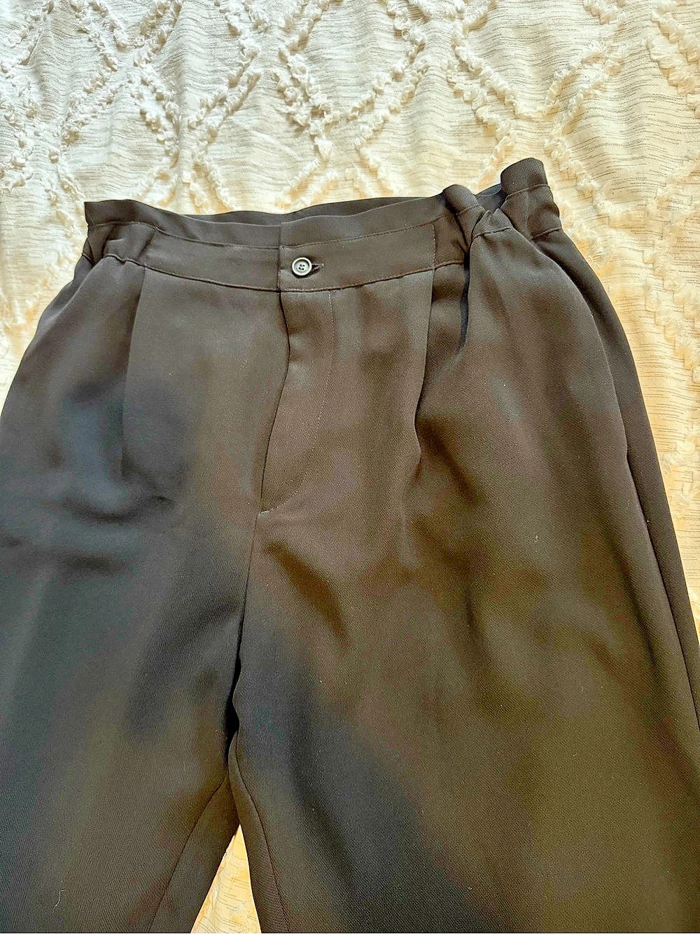 Zara Join Life Black Trousers Size 40 NWT